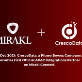 CrescoData, a Pitney Bowes Company, Becomes First Official APAC Integrations Partner on Mirakl Connect